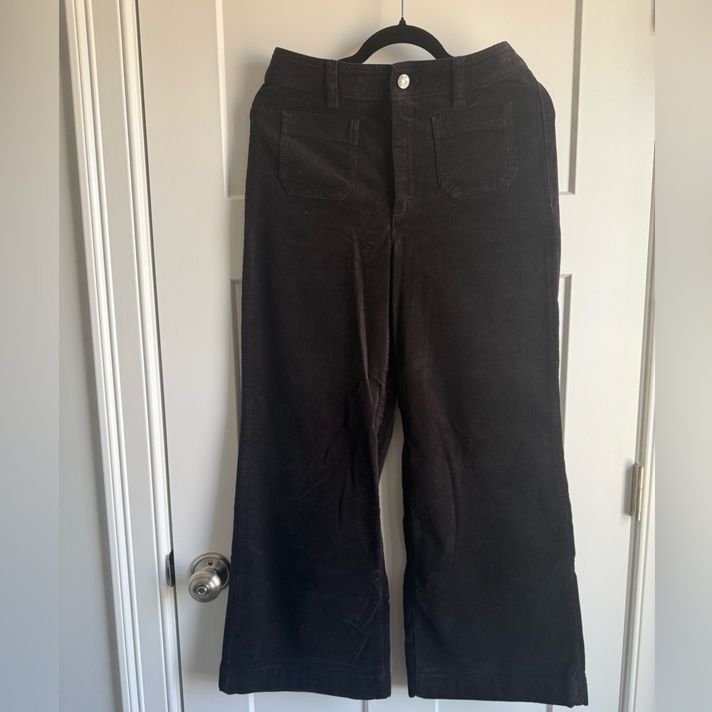 Mango Black Culotte Pants
